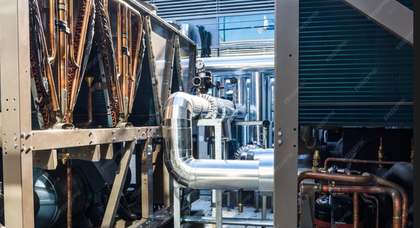 Chilled water piping